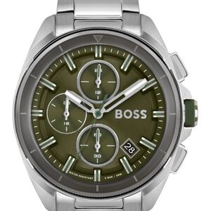 Boss Silver Chronograph Watch Style # 1513951